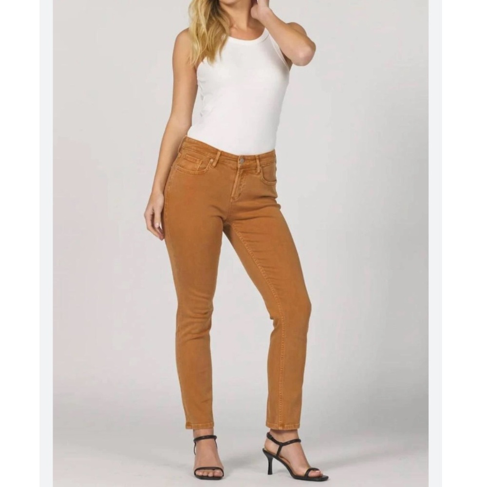 Liverpool LA Womens Piper Hugger Ankle Skinny Jeans Size 12 / 31 Amber Dawn